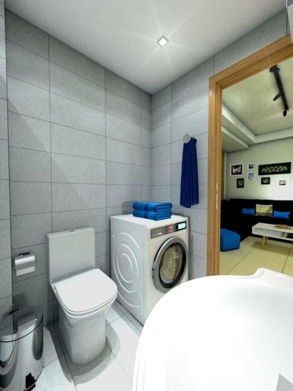Ferienwohnung Blue - Comfy Center Rodos Asgourou Exterior foto